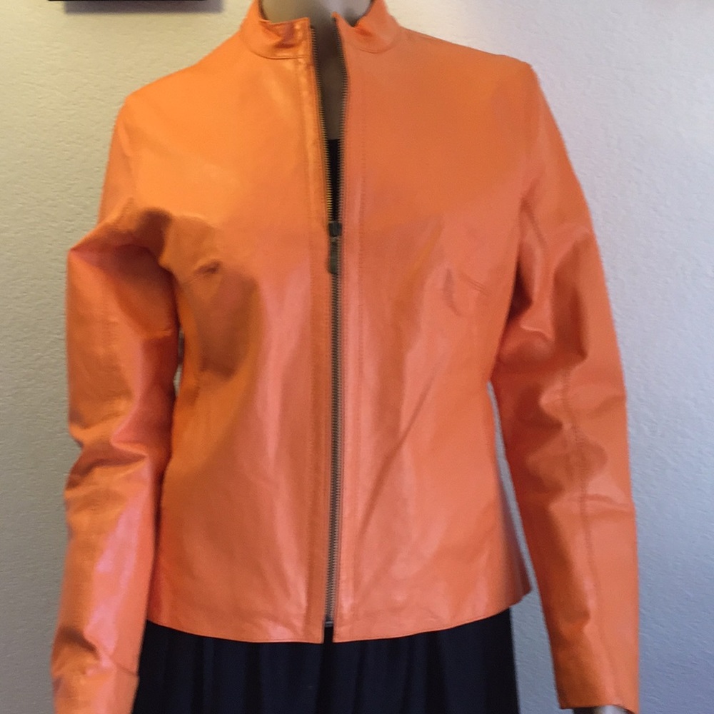 A.M.I. Genuine Leather Jacket